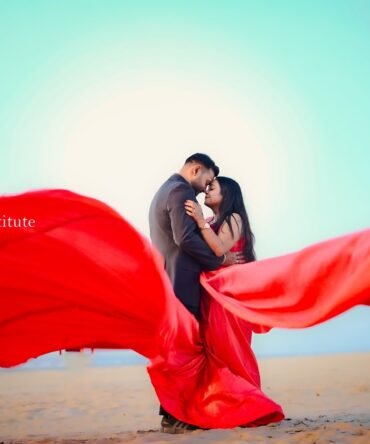 Pre-Wedding Scarlet Dress